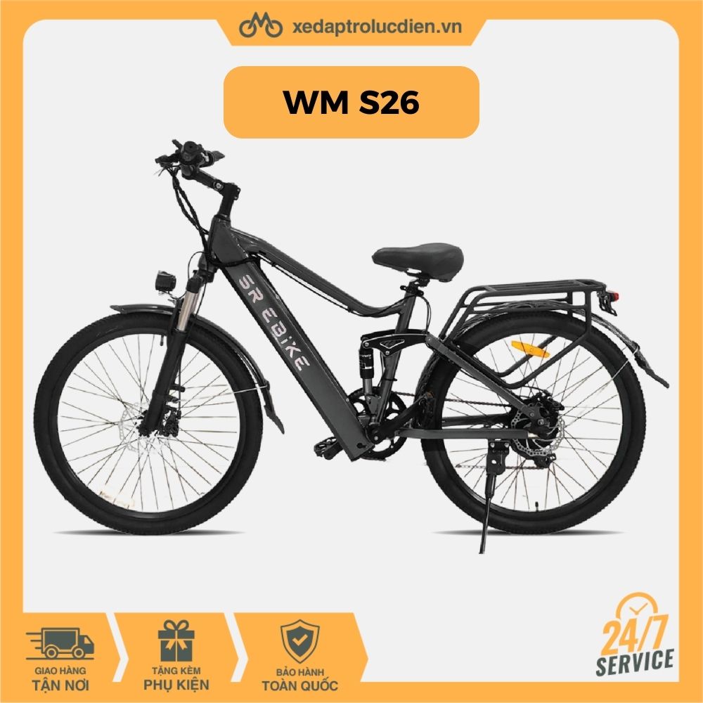 Xe đạp trợ lực điện WM S26 Giá Ưu đãi Dịch vụ tốt nhất