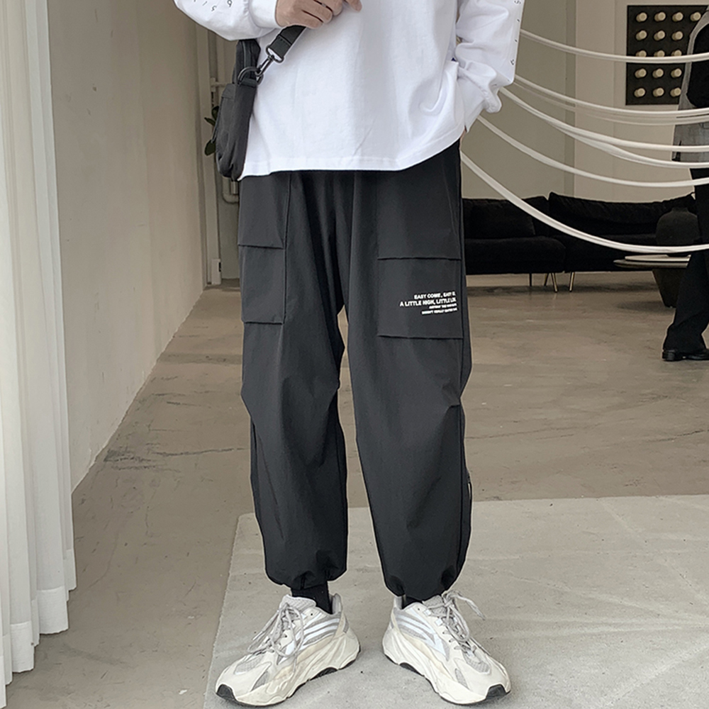 Quần thun jogger nam phối túi chất thun cao cấp năng động thời trang mùa hè 2021 4her jogger nam 9000081