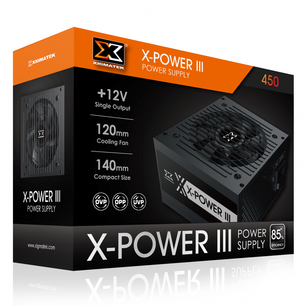 Nguồn máy tính xigmatek x-power iii 450 - 400w