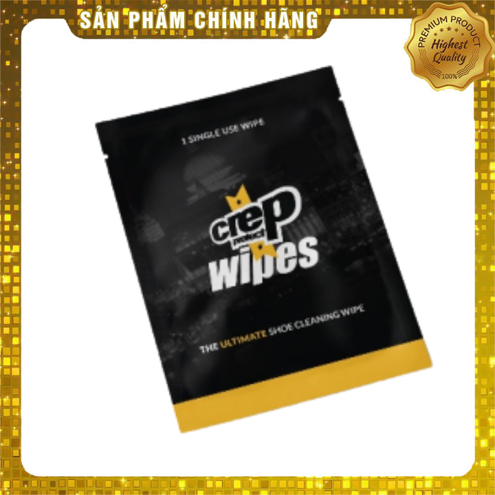 Crep Protect Wipe Khăn Lau Kích Thước Hoàn Hảo
