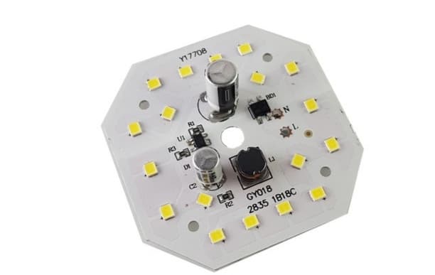5 mạch led liền driver 220v 20w