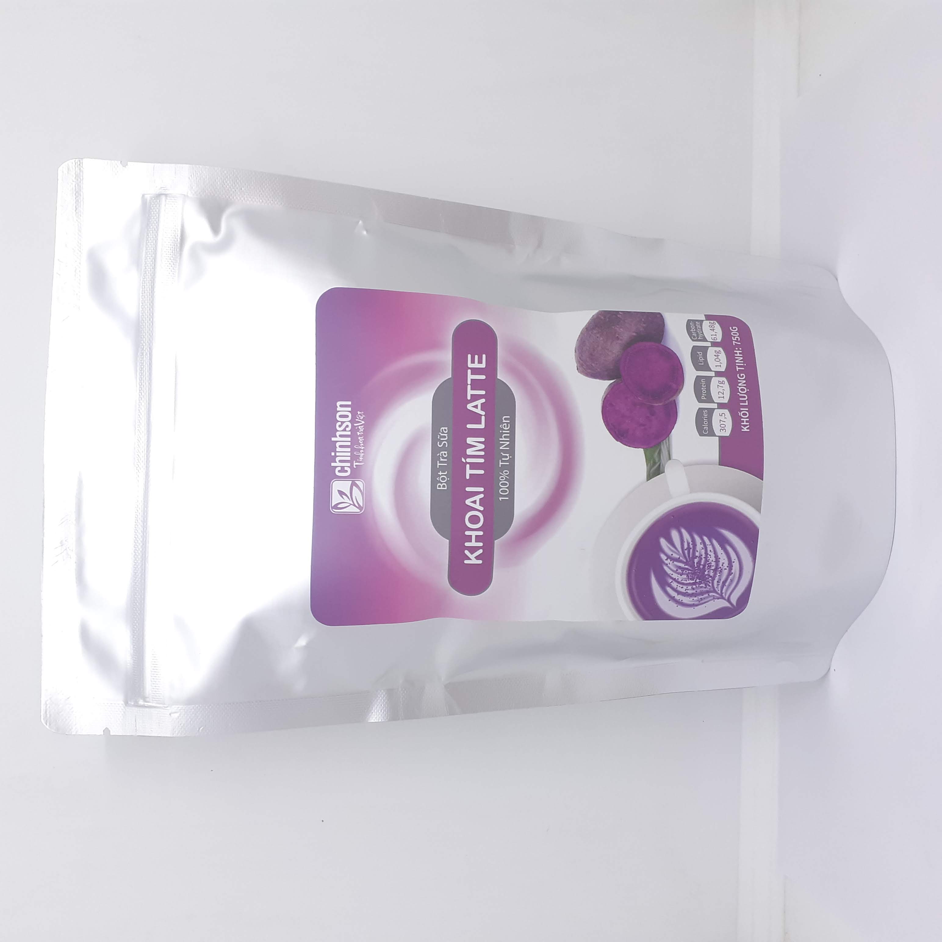 Trà sữa chính sơn khoai tím sweet potato latte 750g