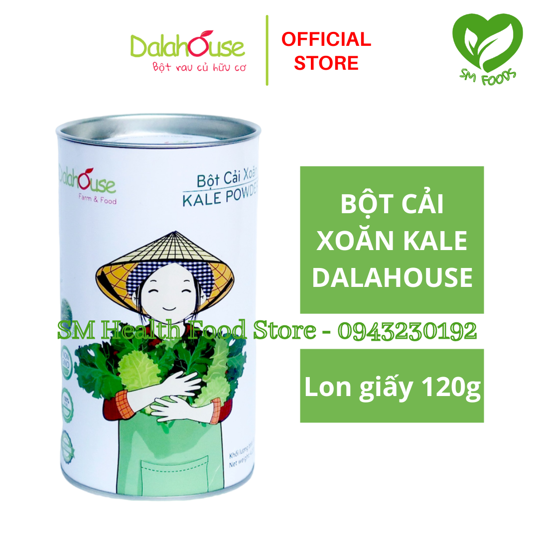 Bột cải xoăn kale nguyên chất dalahouse 50g / 120g