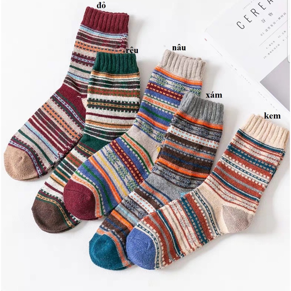 Tất thổ cẩm m7