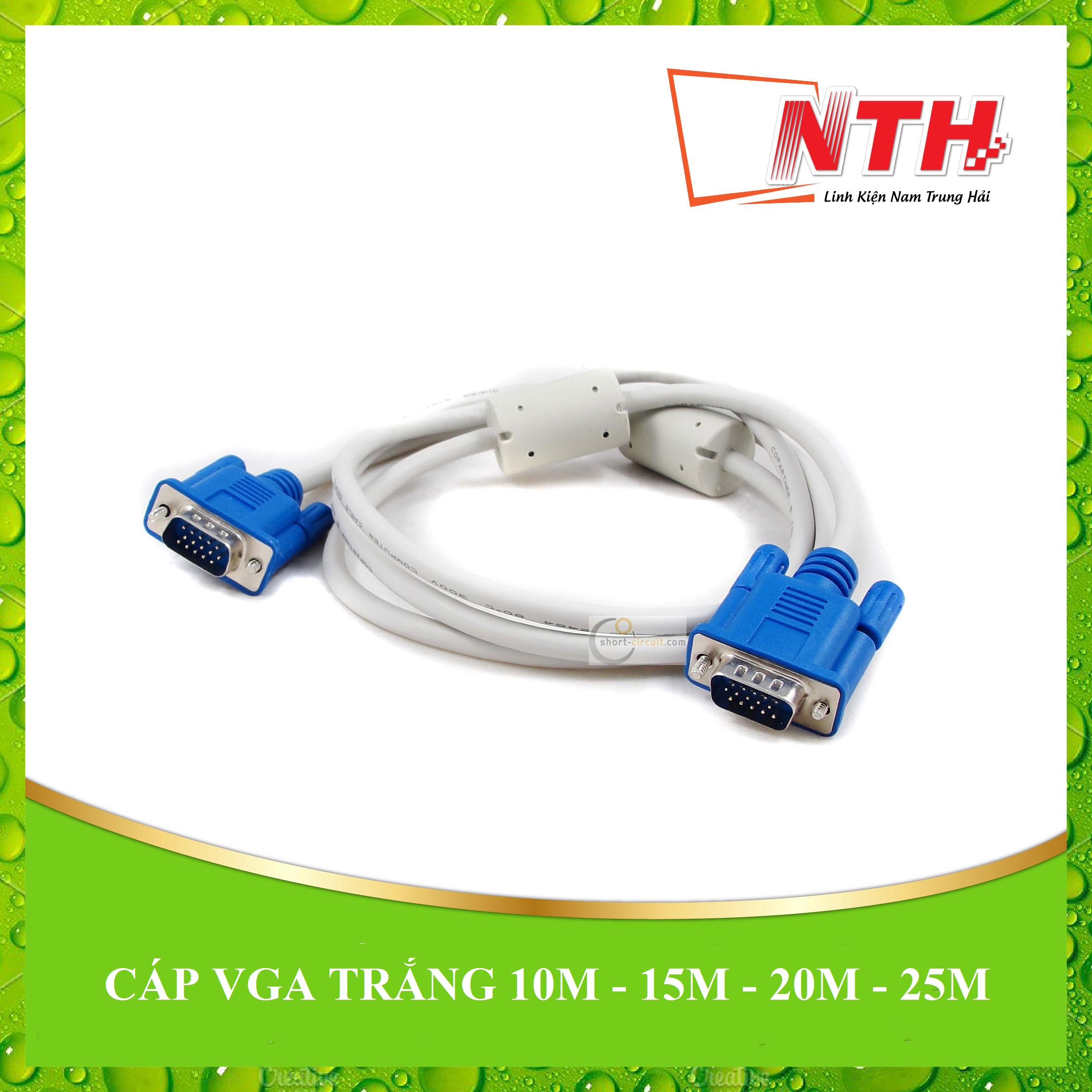 Vga trắng 15m