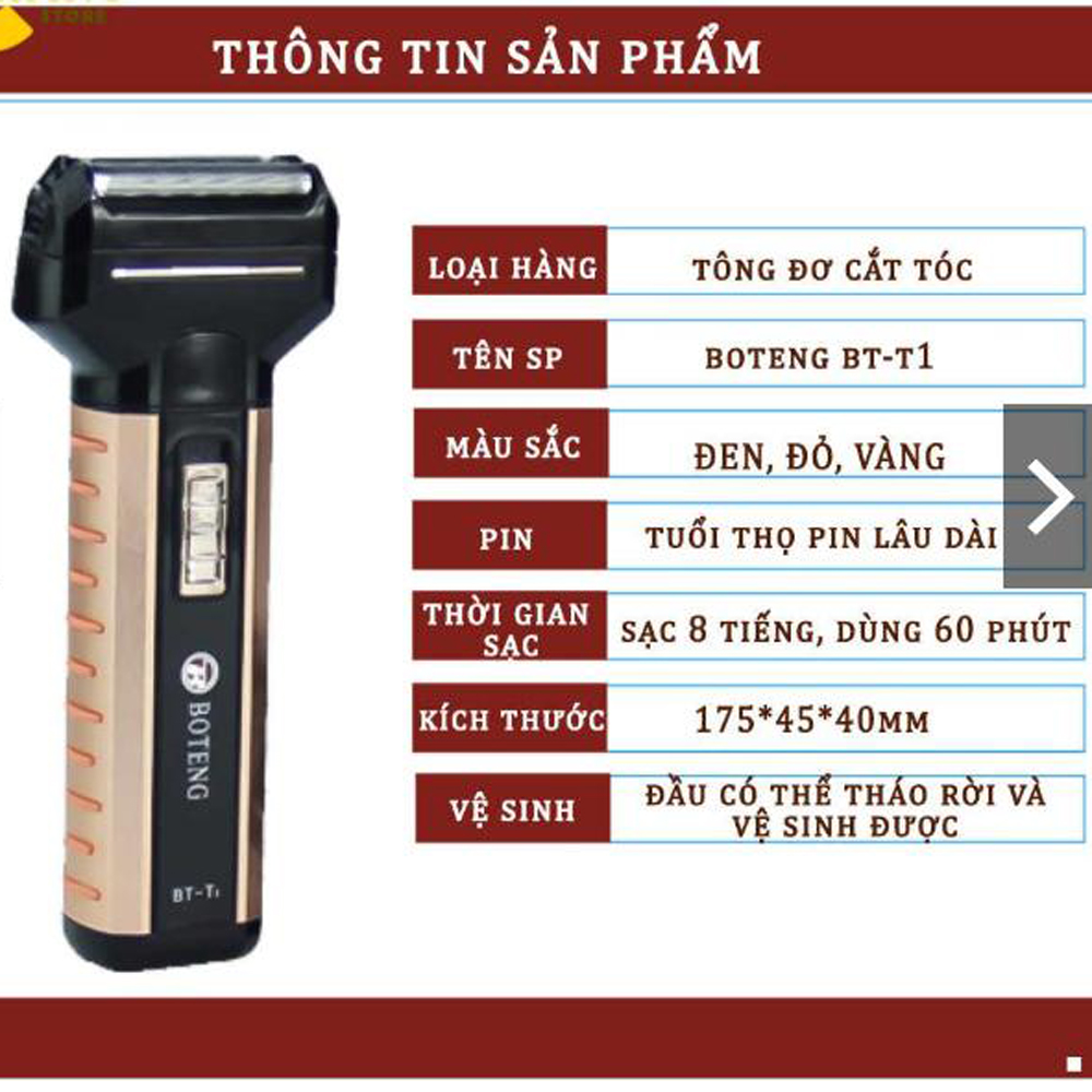 Ban Cao Rau, Máy cạo râu Hàng Xịn - Cạo dễ dàng, không đau rát, sử dụng Pin sạc, cực bền - BH đổi mới tận 7 ngày toàn quốc - Giá cực Sốc!!