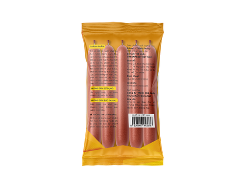 Xúc xích tiệt trùng dinh dưỡng Wyn 100g