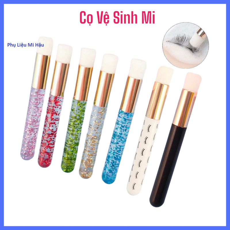 Cọ vệ sinh mi_cọ rữa mi_chổi vệ sinh mi mắt_cây rữa mi_cọ vệ sinh mi kim tuyến_keo nối mi_nhíp_mi acb_dụng cụ nối mi