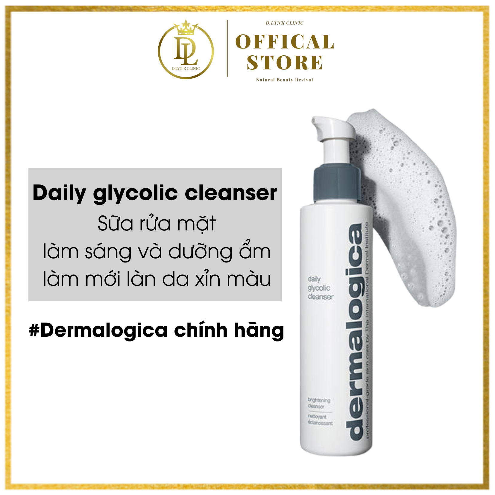 Sữa rửa mặt Dermalogica Daily Glycolic Cleanser