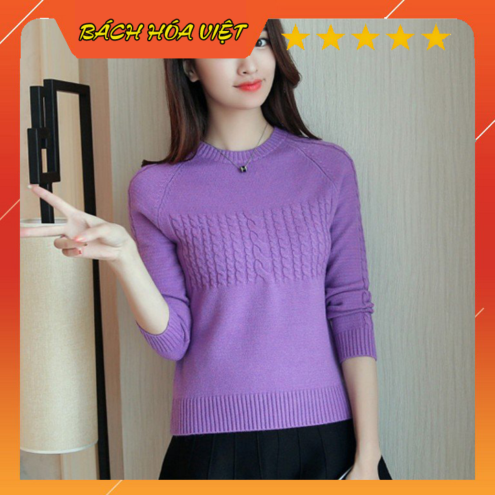 Áo len nữ hàn quốc - v0085 loại cao cấp xk