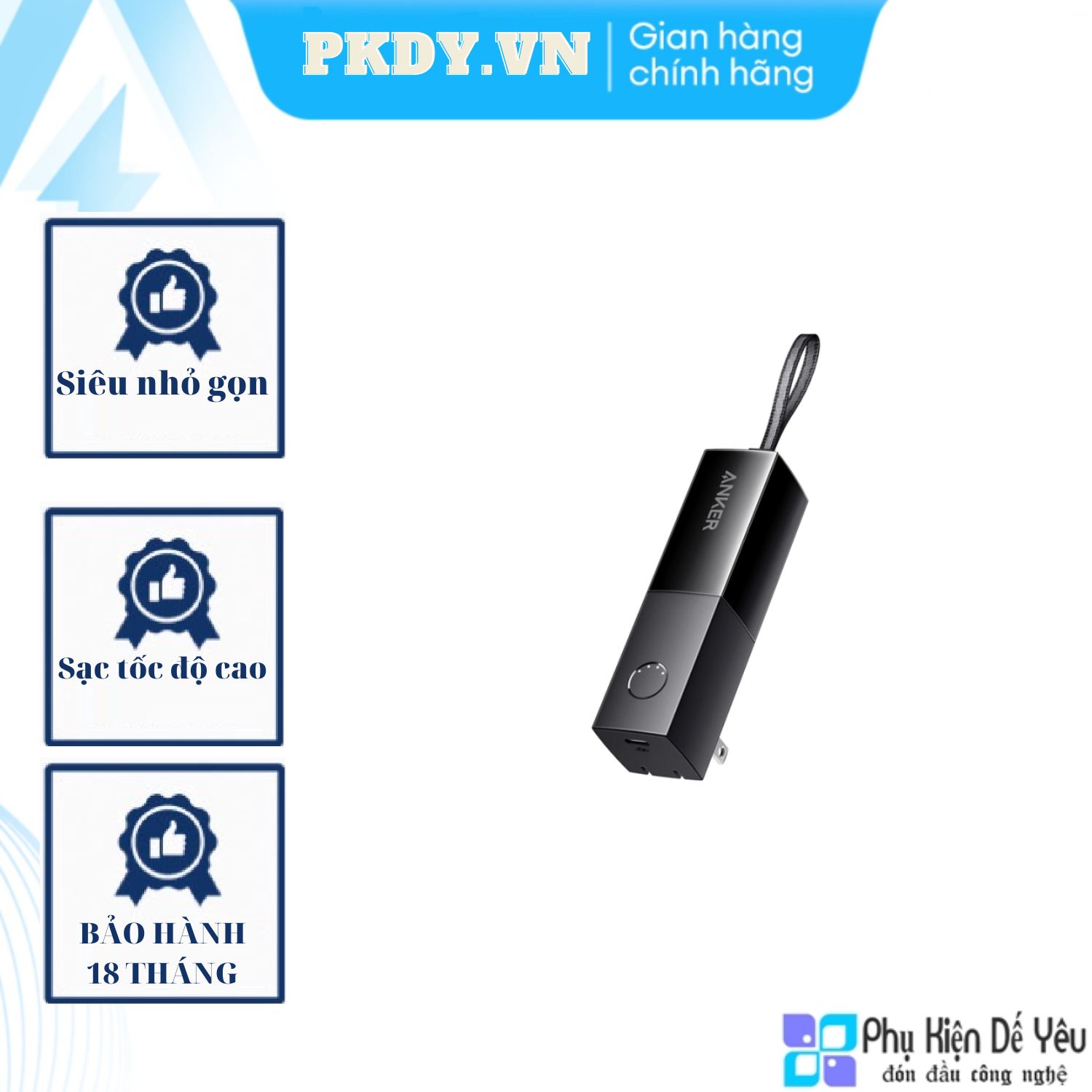 Pin sạc dự phòng anker 511 - a1633