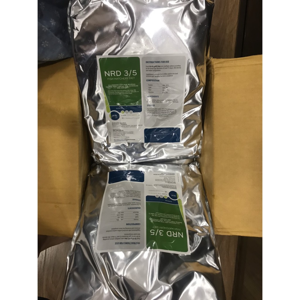 500g Cám thái Inve nrd 5/8- Thức ăn cao cấp cho cá cảnh