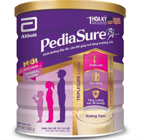 Sữa bột pediasure 850g