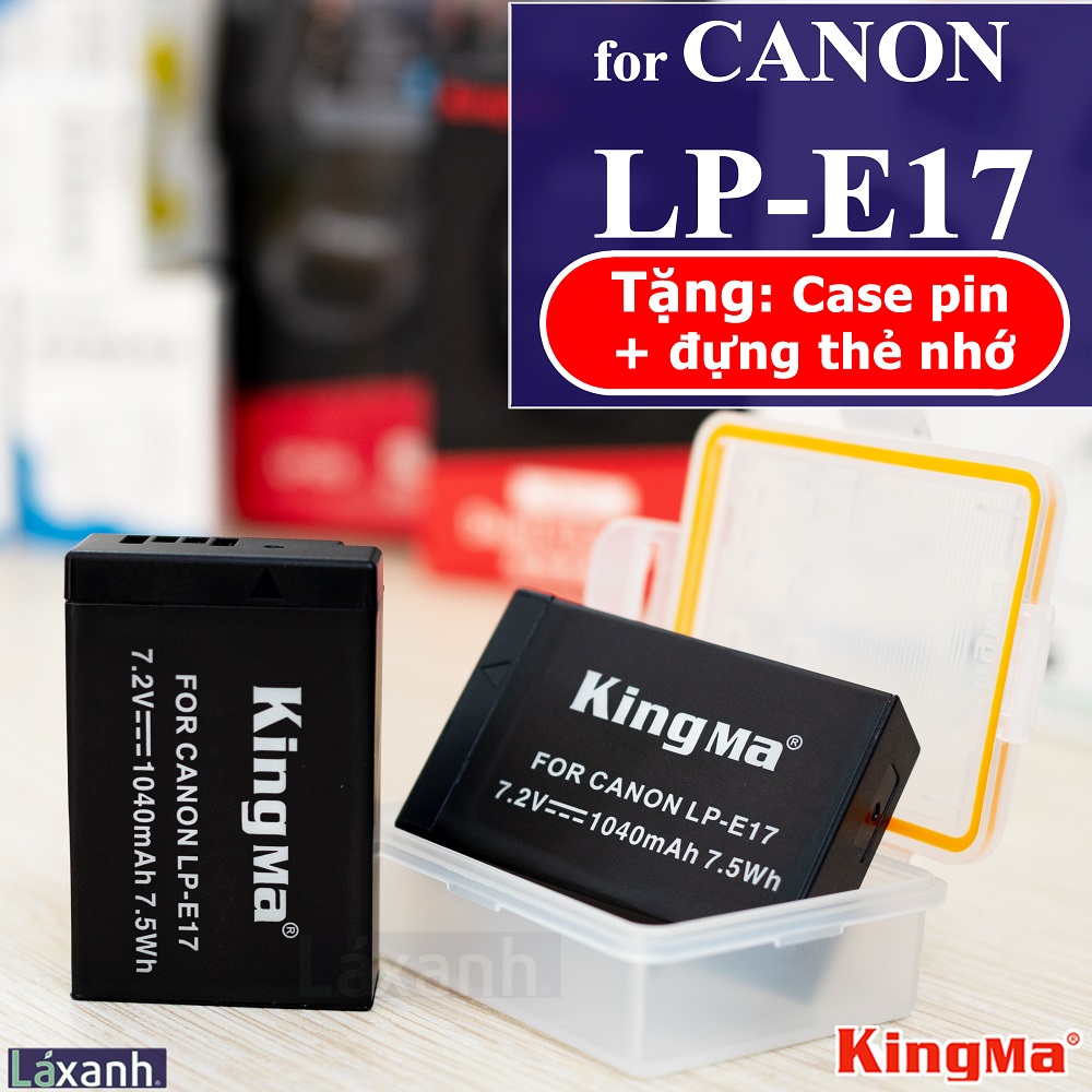 CANON EOS LP-E17 | Pin và Dock sạc máy ảnh KINGMA CANON LP-E17 LPE17 LP E17 LPE17N LP E17N LP-E17 cho Canon EOS M3 M5 200D 750D 760D 8000D 800D RF RP EOS 77D EOS RP M6 Kiss X8
