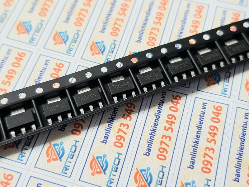 Bcp53 transistor pnp 80v/1a sot-223