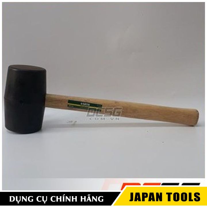Búa cao su cán gỗ 20oz 350mm-750g sata 92913me | japan tools