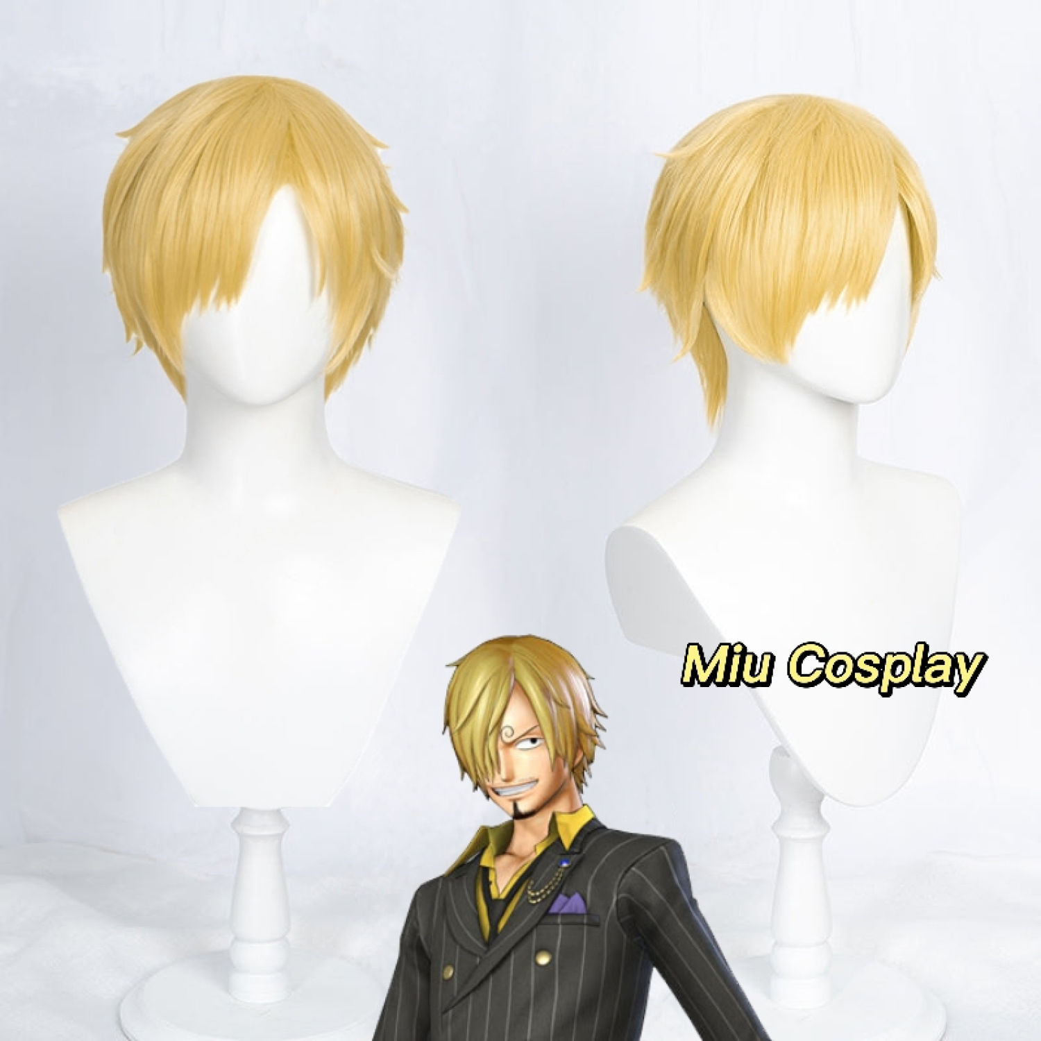 WIg/Tóc giả cosplay Sanji - One Piece