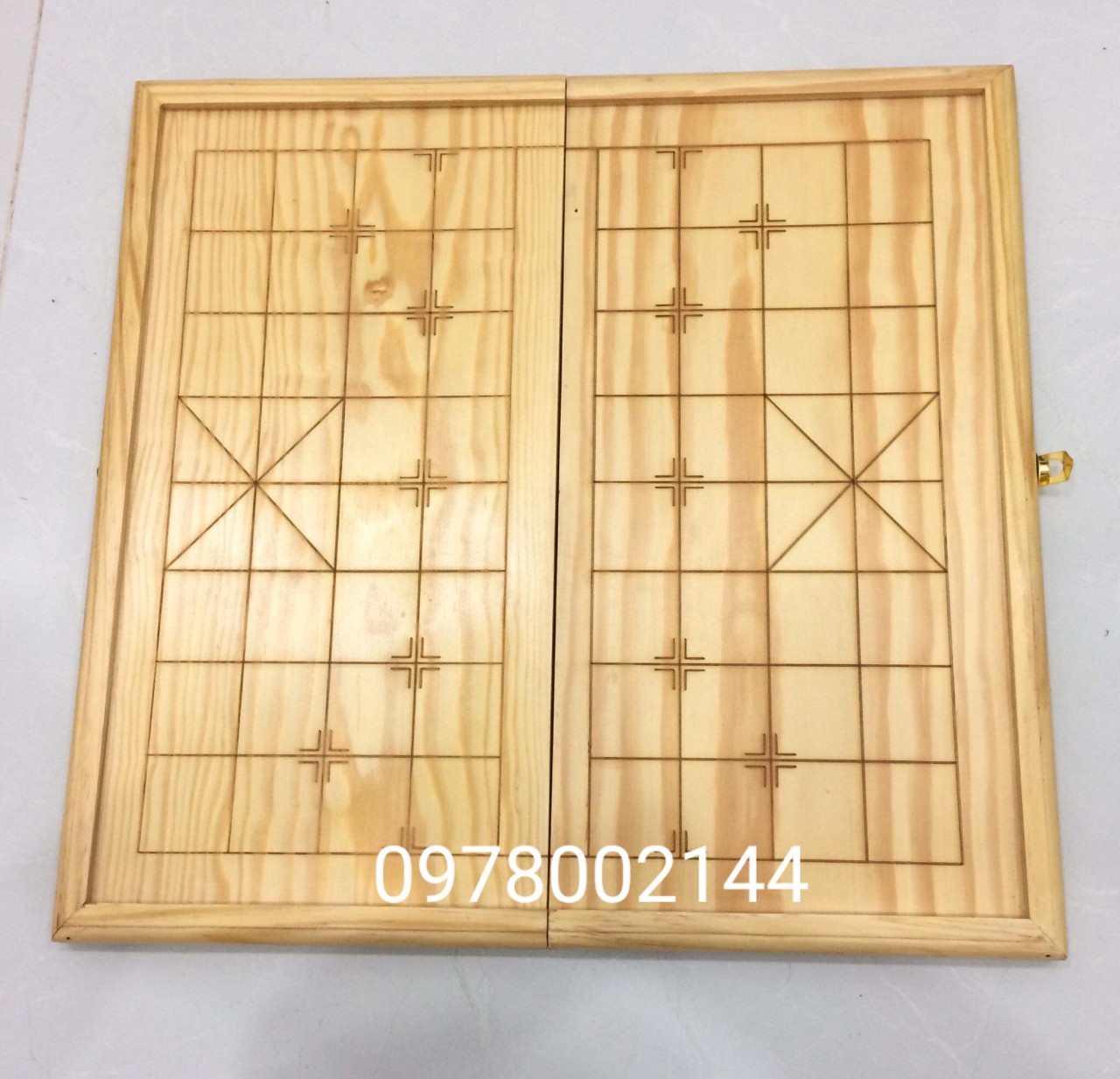 Bàn Cờ Tướng Gỗ khắc laser
