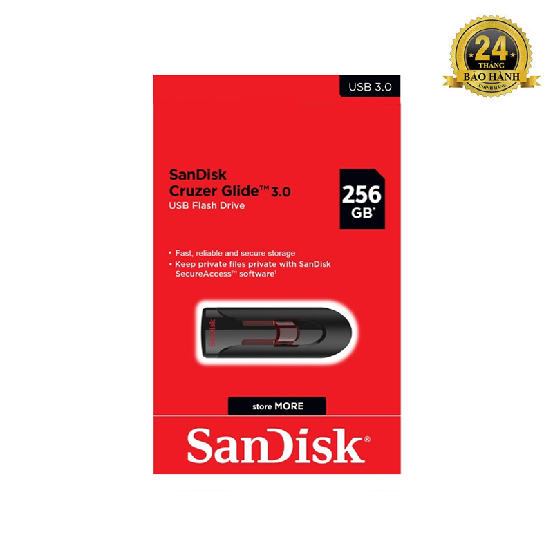 Usb 3.0 sandisk cruzer cz600 256gb 100mb/s - phụ kiện 1986