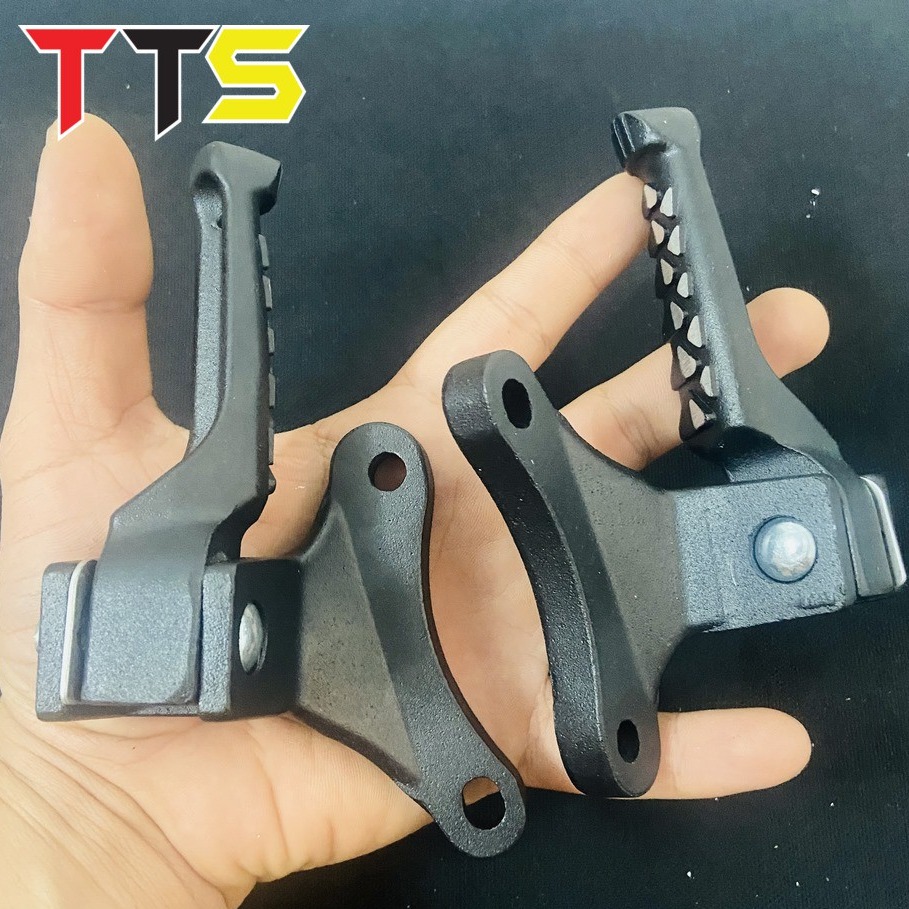 Gác chân sau Exciter 150 đi pô DRAG mẫu thái lan nhỏ gọn dễ dàng sử dụng