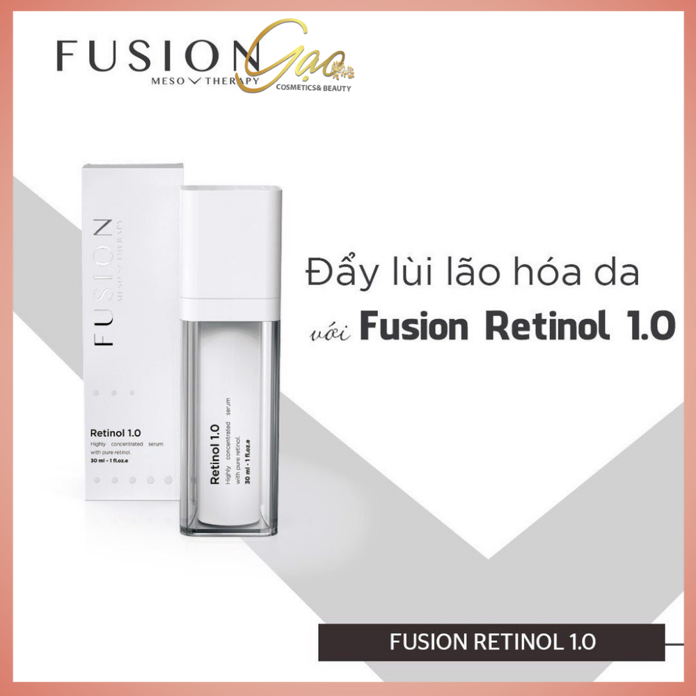 Tinh chất fusion retinol 1.0 30ml giảm mụn ngừa lão hoá 30ml