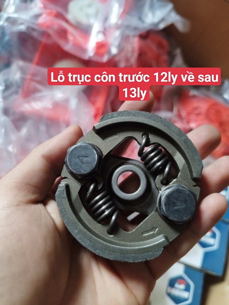 Bố côn máy cắt cỏ 411 2 càng rô bin