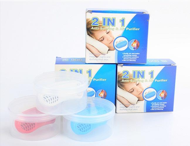 Thiết bị chống ngáy ngủ 2 in 1- Dụng cụ giảm ngáy ngủ