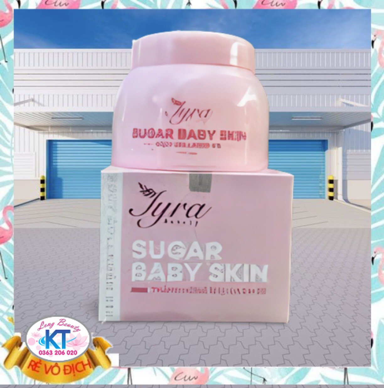 [Chính hãng] Kem Body Kích Trắng Sugar Baby Skin TYRA Thanh Trang