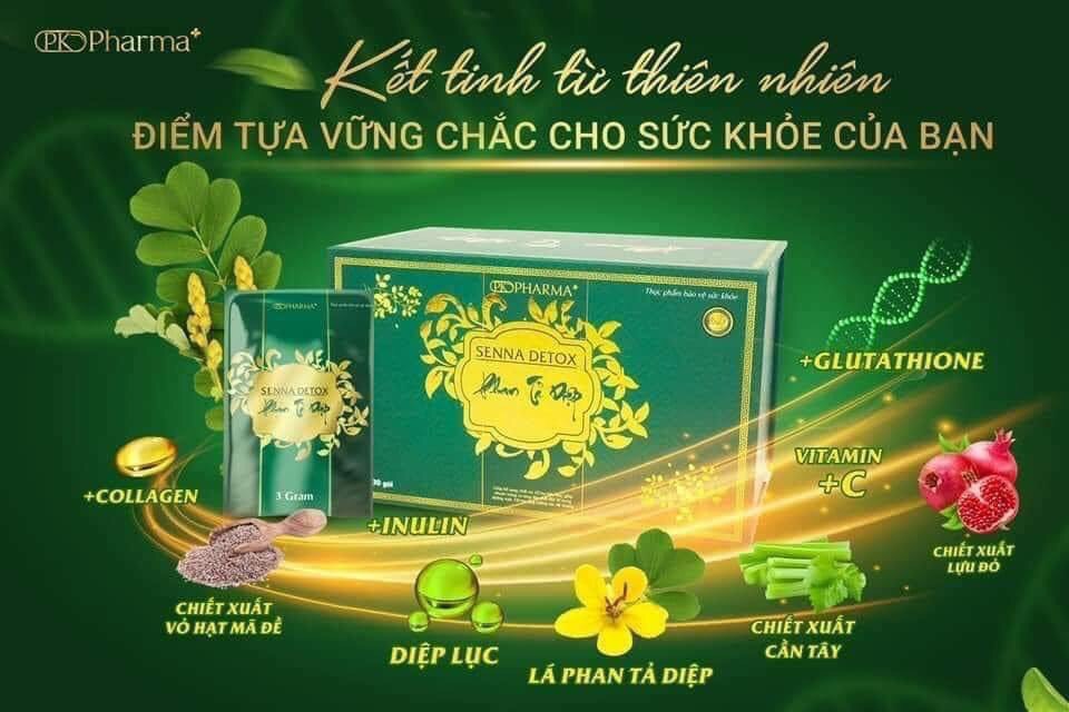 Trà phan tả diệp 30 gói.