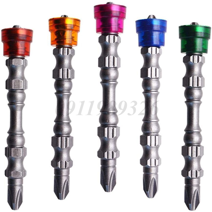 Bộ 5 mũi bắt vít bake 2 đầu - đầu bắt vít 4 cạnh ph2 lực hút lớn