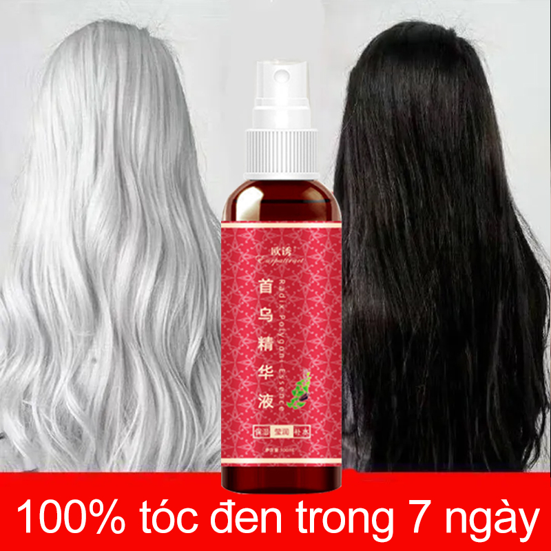 【Mua 2 tặng 1】Xịt tóc đen, làm đen tóc , xịt mọc tóc 100ml, kích thích sự phát triển melanin của tóc