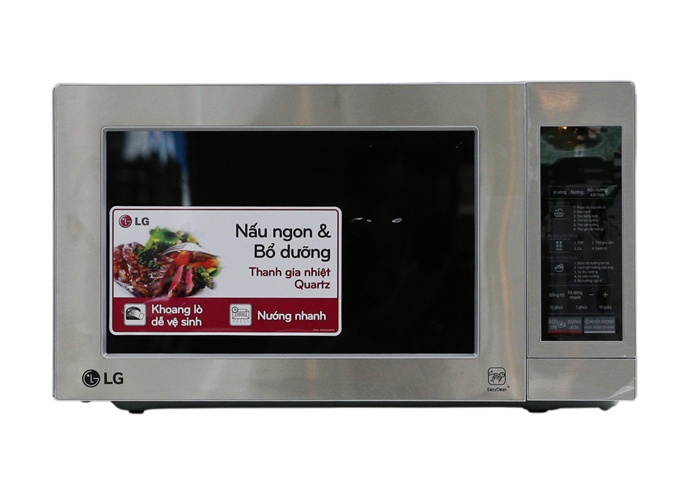 Lò vi sóng điện tử 20l có nướng lg mh6044vas