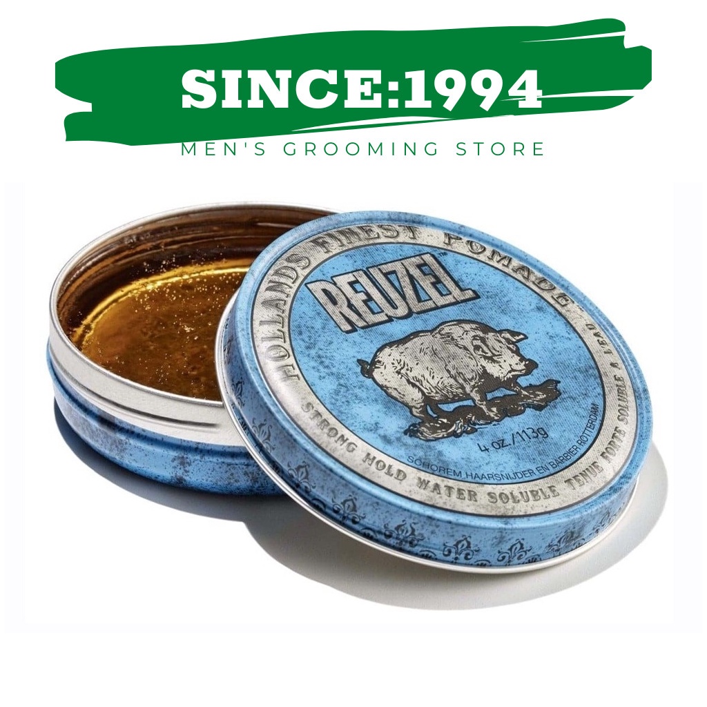 Sáp vuốt tóc gốc nước Reuzel Pomade Blue