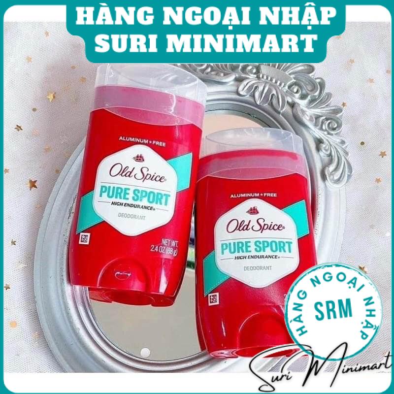 Lăn Khử Mùi Old Spice Pure Sport Mỹ 68g - Unisex nam nữ đều dùng được, hết hôi nách,thâm nách & hôi chân