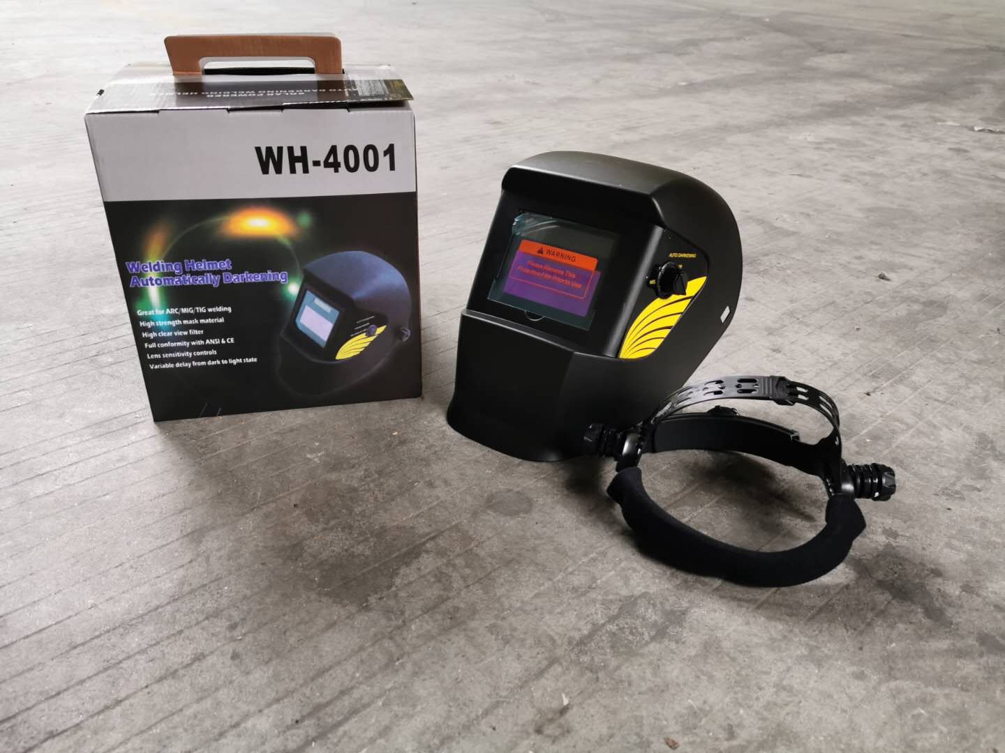 Mặt nạ hàn, mũ hàn điện tử WH4001