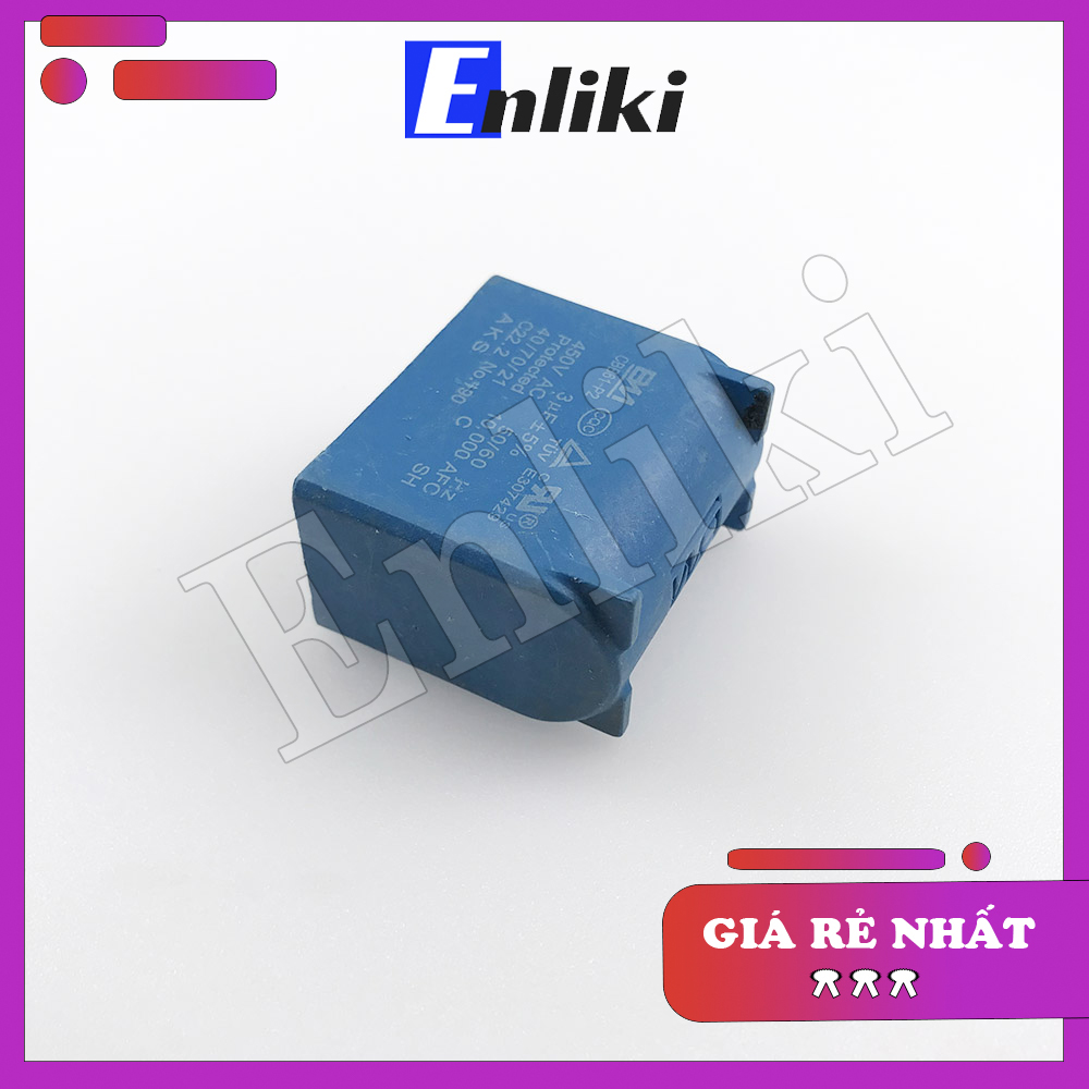 Tụ bếp từ đứng 3uf 450v