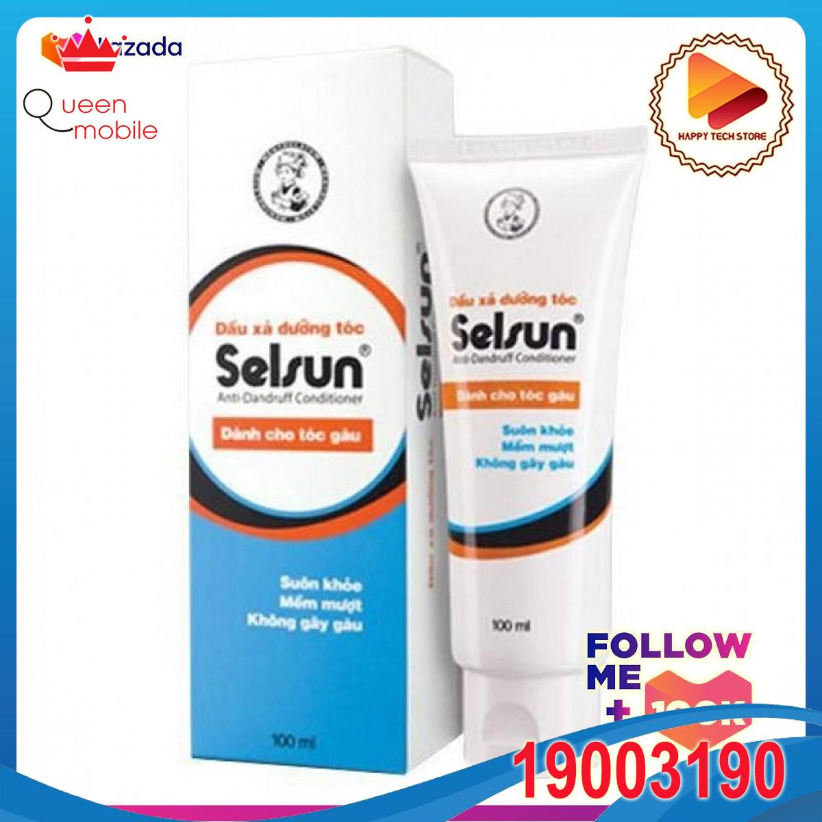 Dầu xả dưỡng tóc trị gàu selsun 100ml