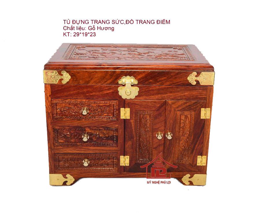 Tủ đựng nữ trang đồ trang điểm