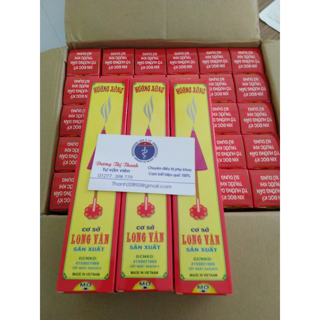 3 cây Nhang xông tẩy uế Long Vân giá sỉ