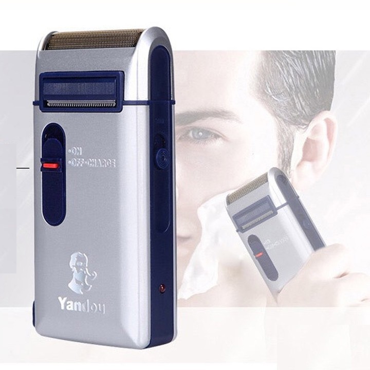 Dao cạo râu sạc điện Yandou SCW301U full box bao da và chổi vệ sinh