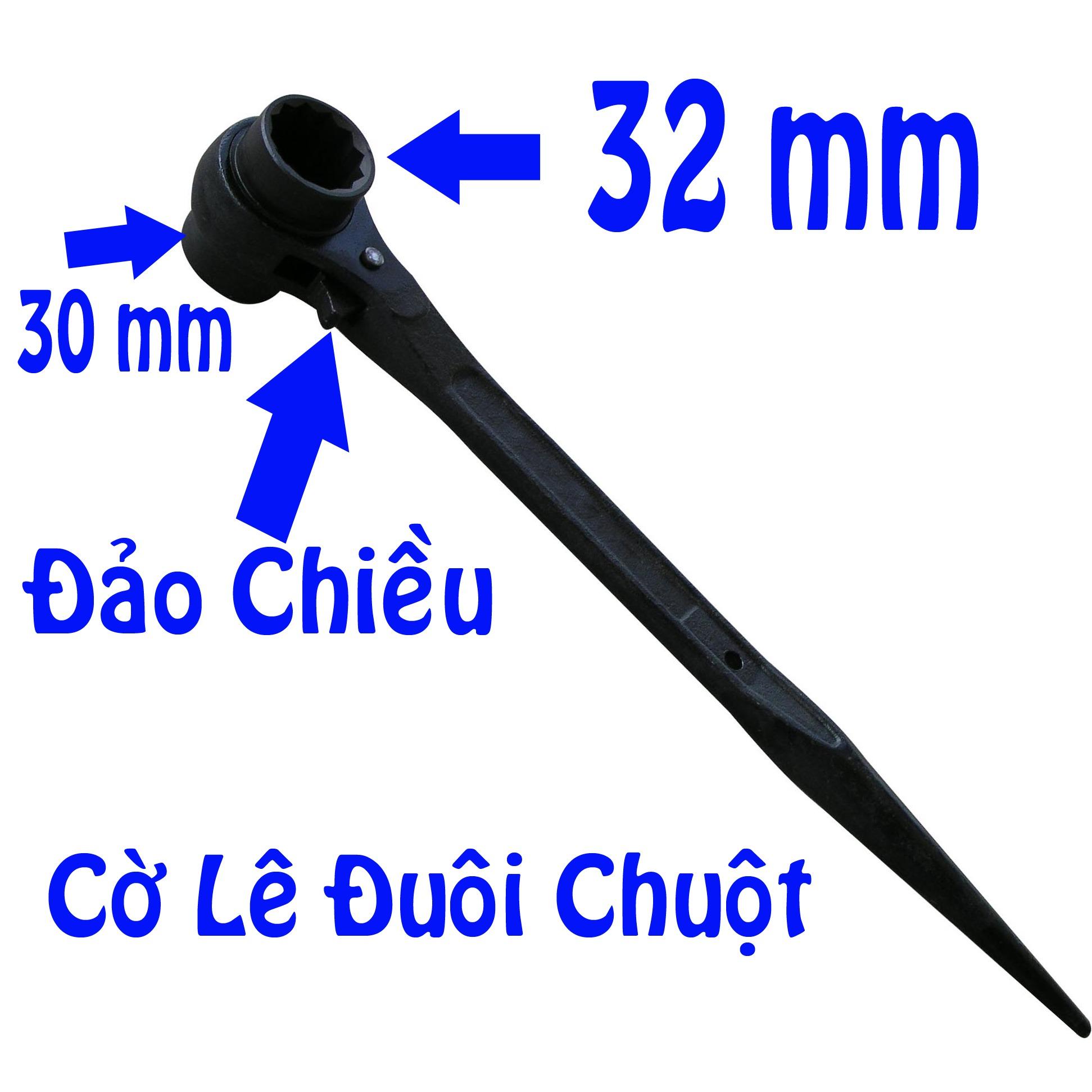 Tuýp đuôi chuột, Cờ lê giàn giáo, Tuýp giàn giáo 30-32mm - Bền - Chắc chắn