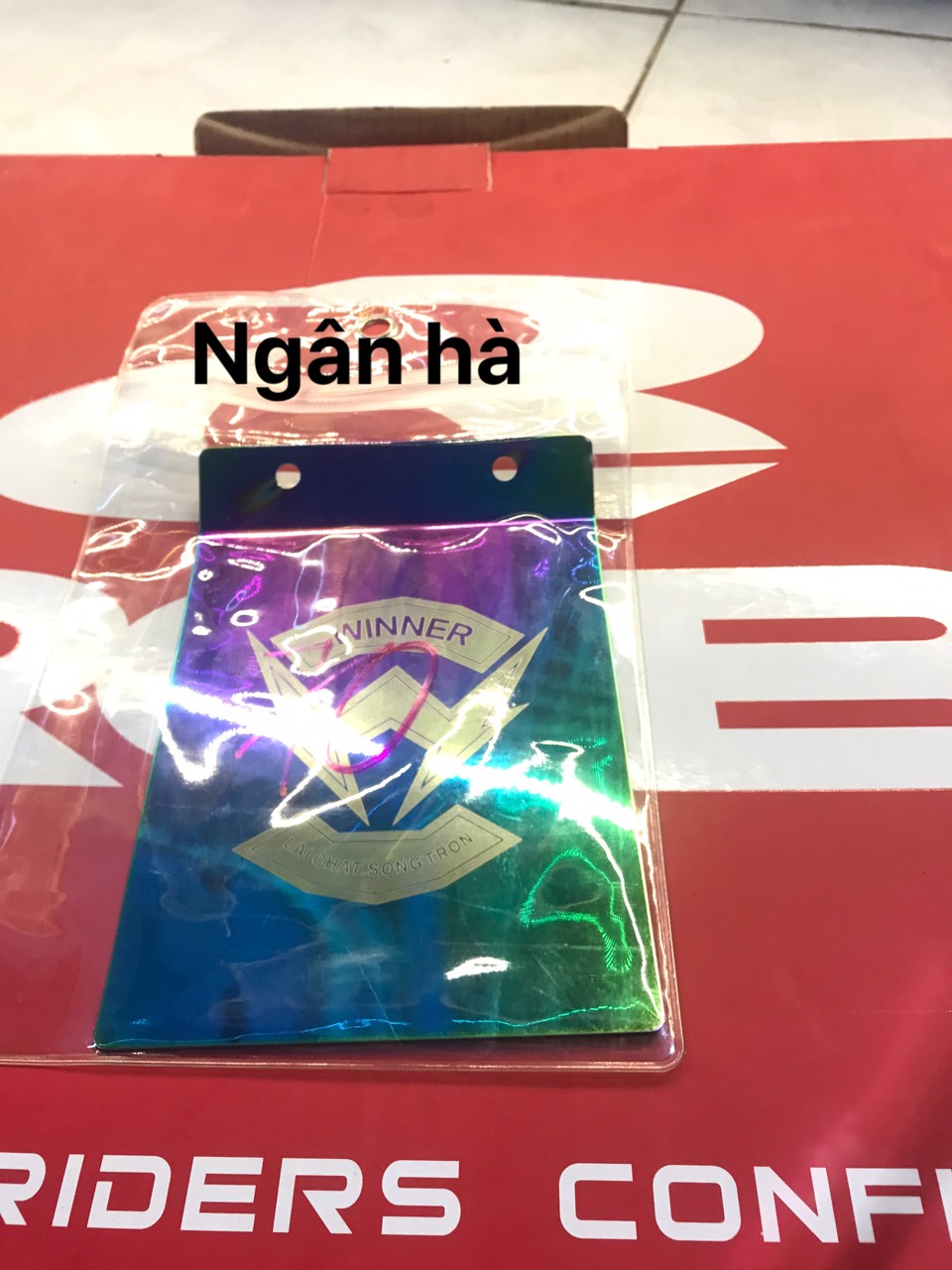Tấm chắn bùn che phuộc màu titan cho Winner, Winner X, Exciter 150