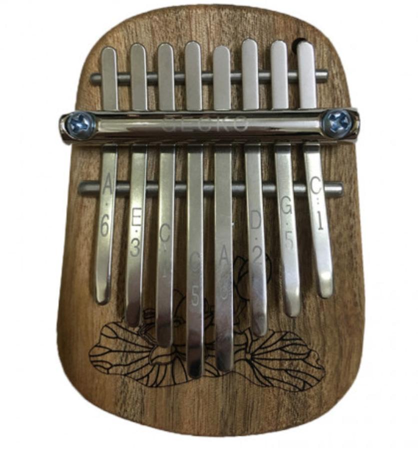 Đàn Kalimba Gecko 17 Phím Gỗ Mahogany Chính Hãng