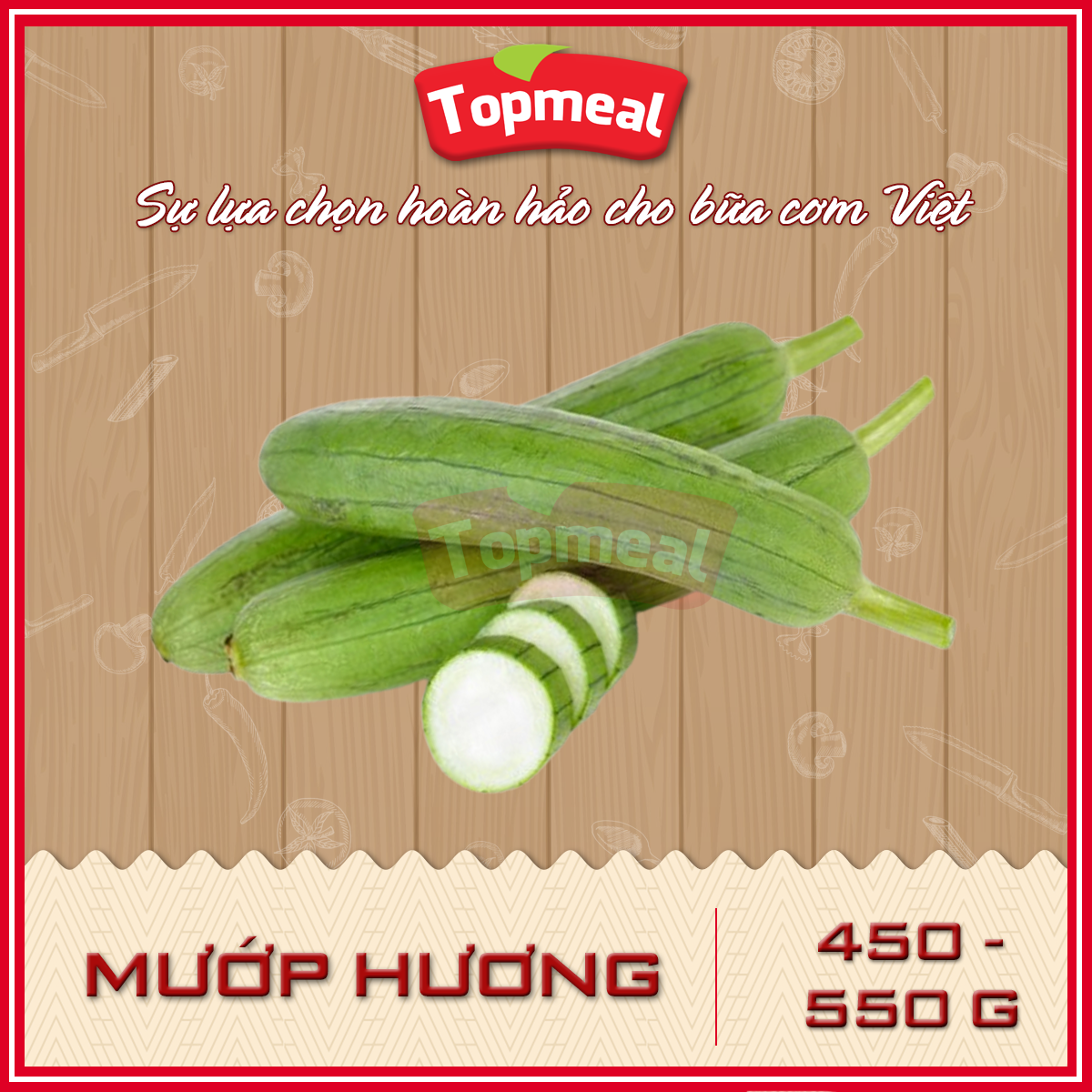 HCM - Mướp hương nguyên trái -