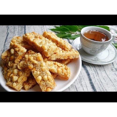 500g kẹo lạc truyền thống nhà làm ngọt vừa