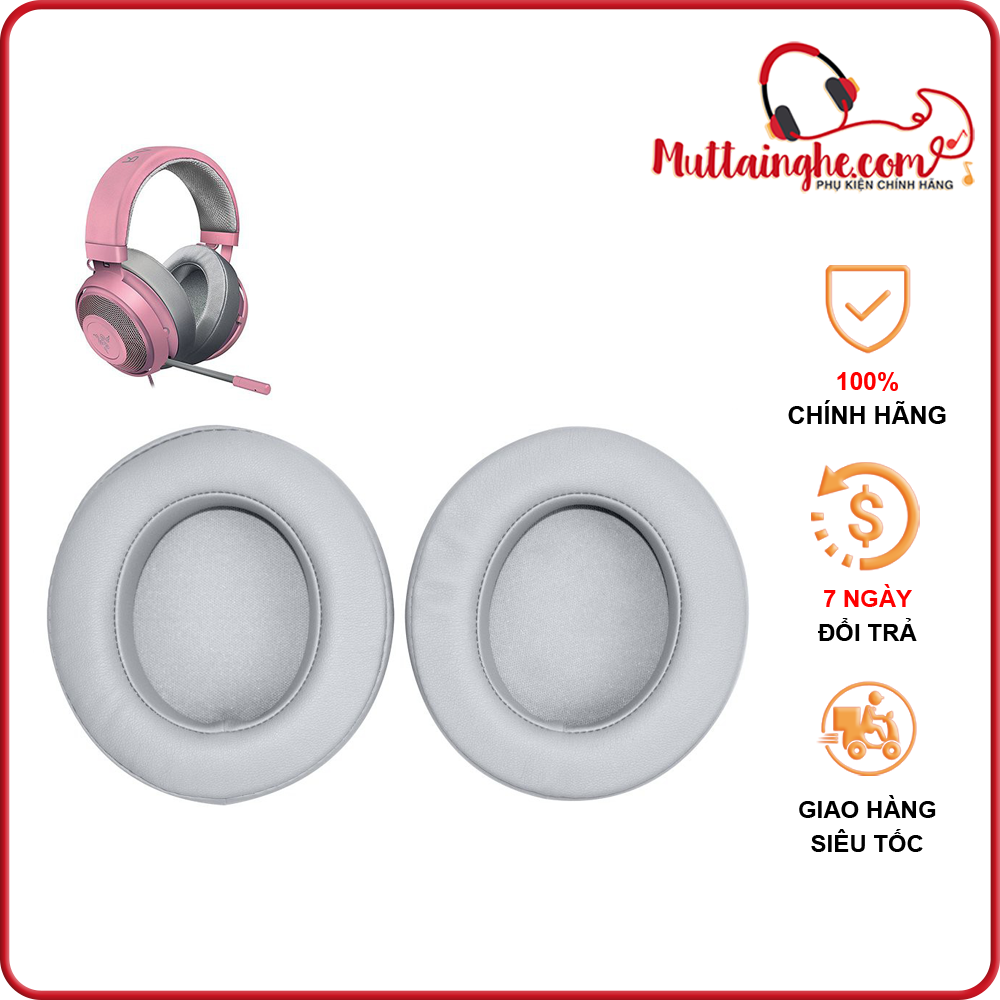 Mút đệm tai nghe razer Kraken X - xám