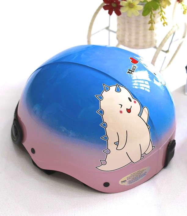 [HCM]Mũ bảo hiểm khủng long béo đội cặp