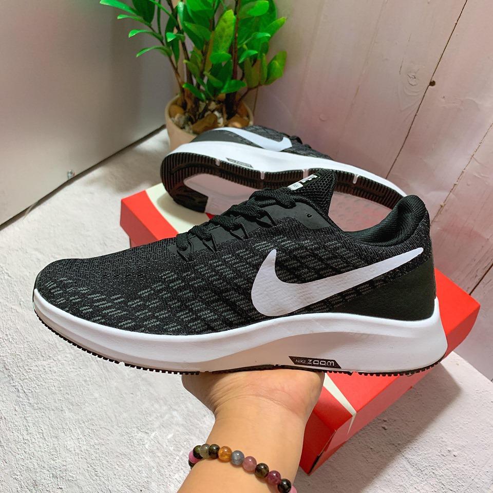 Giày nam thể thao nam đen trắng zoom- hộp xịn - Tin Sneakers