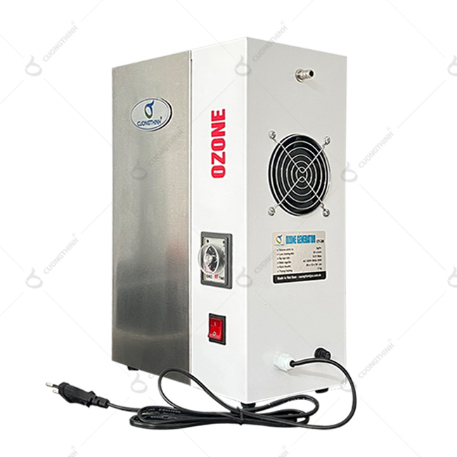 Máy ozone gia đình 2g/h đa năng sục rửa rau củ thực phẩm, khử mùi hôi, khử trùng không khí
