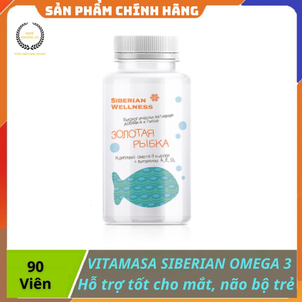 VitaMama Omega-3.Siberi giúp trẻ thông minh sáng mắt